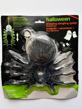 Vintage Halloween Dancing Spider Decor